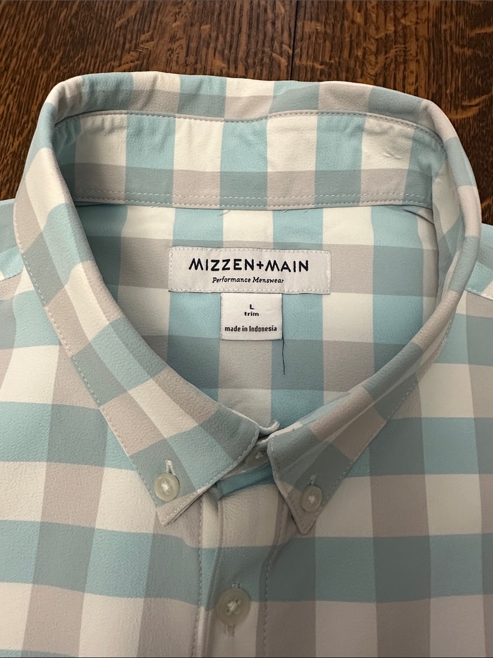 Mizzen + Main Short Sleeve Button Down Shirt - Picture 7 of 7